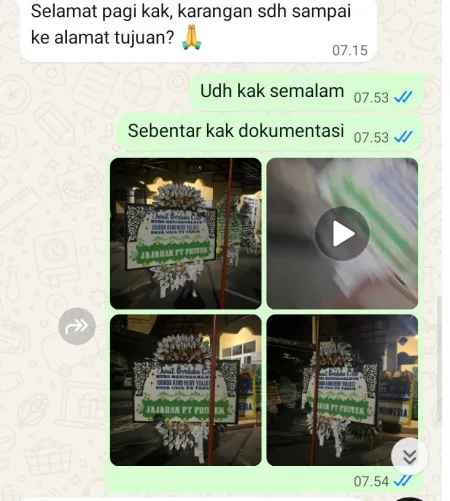 Pengiriman Papan Bunga Selamat Parung Jaya