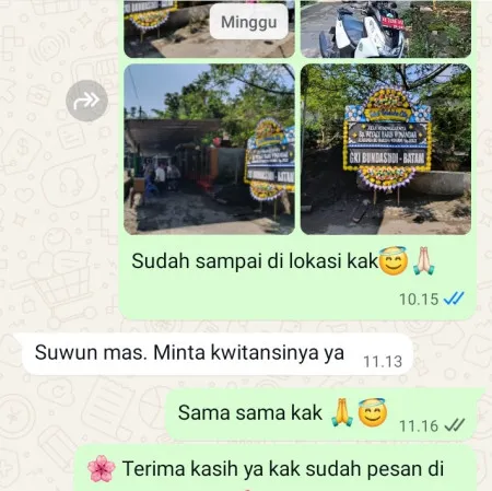 Pengiriman Papan Bunga Duka Parung Jaya