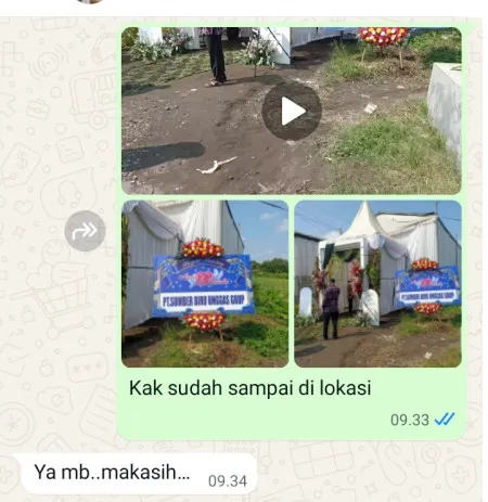Pengiriman Karangan Bunga Parung Jaya