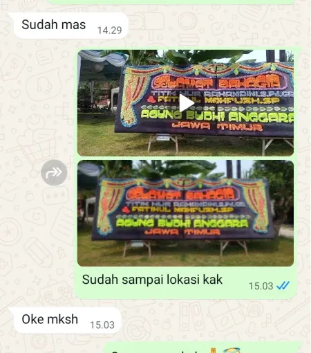 Pengiriman Papan Bunga Parung Jaya