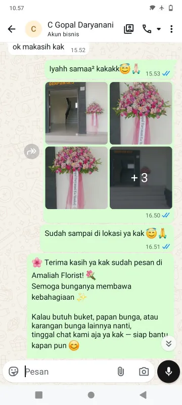 Pengiriman Karangan Bunga Parung Jaya