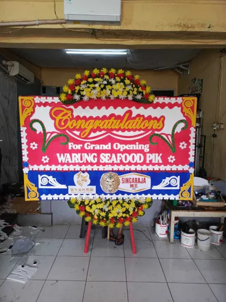 Papan Bunga Ucapan Selamat Parung Jaya