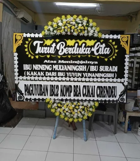 Papan Bunga Duka Parung Jaya