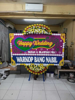 Papan Bunga di Parung Jaya