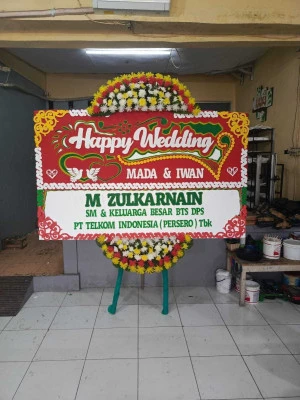 Papan Bunga di Parung Jaya