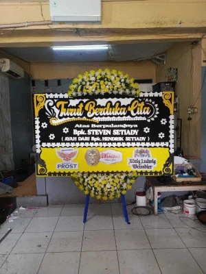 Papan Bunga di Parung Jaya