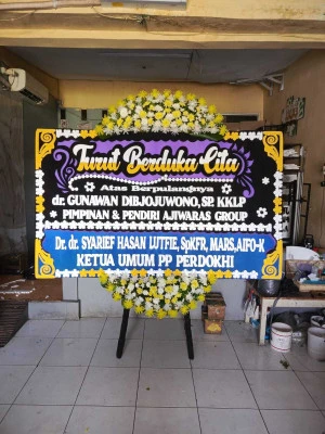 Papan Bunga di Parung Jaya